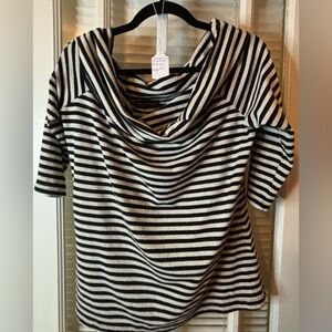 Ashley Stewart Striped Blouse